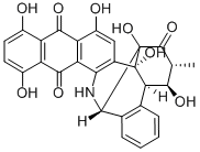 CAS#: 138370-13-5, (8R-(8alpha,9beta,14beta,17S*,18R*))-8,9,14,15-Tetrahydro-1,4,6,8,17,20-Hexahydroxy-18-Methyl-9,8,14-(1)Butanyl(4)Ylideneanthra(1,2-b)Benz(f)Azocine-5,16,19-Trione