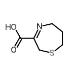 CAS#: 138407-03-1, 2,5,6,7-Tetrahydro-1,4-Thiazepine-3-Carboxylic Acid