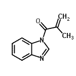 CAS 登录号：138506-88-4， 1-(1H-苯并咪唑-1-基)-2-甲基-2-丙烯-1-酮
