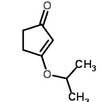 CAS 登录号：138509-46-3， 3-异丙氧基-2-环戊烯-1-酮