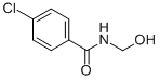 CAS 登录号：13855-74-8， 4-氯-N-(羟基甲基)苯甲酰胺