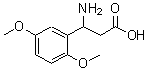 CAS 登录号：138621-64-4， 3-氨基-3-(2,5-二甲氧基苯基)丙酸