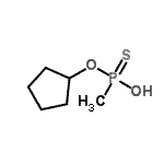 CAS#: 138657-60-0, O-Cyclopentyl Hydrogen Methylphosphonothioate