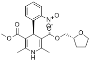 CAS#: 138661-03-7, O5-Methyl O3-(Oxolan-2-Ylmethyl) 2,6-Dimethyl-4-(2-Nitrophenyl)-1,4-Dihydropyridine-3,5-Dicarboxylate
