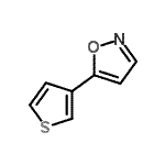 CAS#: 138716-30-0, 5-(3-Thienyl)-1,2-Oxazole