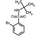 CAS 登录号：138733-50-3， 2-溴-N-(2-甲基-2-丙基)苯磺酰胺