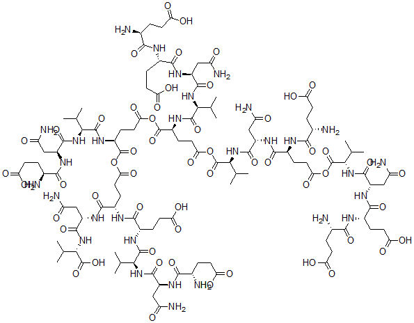 CAS#: 138783-15-0, (Glutamyl-glutamyl-asparaginyl-valyl)6