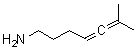 CAS 登录号：138808-37-4， 6-甲基-4,5-庚二烯-1-胺