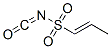 CAS 登录号：13881-54-4， 丙-1-烯磺酰基异氰酸酯