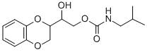CAS#: 13887-57-5, 1-(1,4-Benzodioxan-2-Yl)-1,2-Ethanediol 2-Isobutylcarbamate