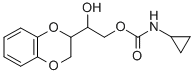 CAS#: 13887-61-1, 1-(1,4-Benzodioxan-2-Yl)-1,2-Ethanediol 2-Cyclopropylcarbamate