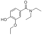 CAS 登录号：13898-68-5， 3-乙氧基-N,N-二乙基-4-羟基苯甲酰胺