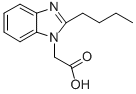 CAS 登录号：138992-92-4， 2-(2-丁基苯并咪唑-1-基)乙酸酯