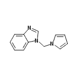 CAS#: 139003-45-5, 1-(1H-Pyrrol-1-Ylmethyl)-1H-Benzimidazole