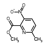 CAS#: 139004-85-6, Methyl 6-Methyl-3-Nitro-2-Pyridinecarboxylate