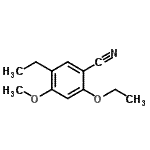CAS#: 139032-38-5, 2-Ethoxy-5-Ethyl-4-Methoxybenzonitrile