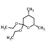 CAS#: 139054-15-2, (4R,6S)-2,2-Diethoxy-4,6-Dimethyltetrahydro-2H-Pyran