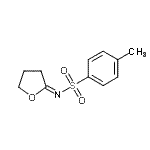 CAS 登录号：139059-55-5， N-[(2E)-二氢-2(3H)-呋喃亚基]-4-甲基苯磺酰胺