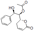CAS 登录号：139067-63-3， [(1R,2R)-2-羟基-1-[(2R)-6-氧代-2,3-二氢吡喃-2-基]-2-苯基乙基]乙酸酯