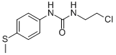 CAS 登录号：13908-50-4， N-(2-氯乙基)-N'-[4-(甲硫基)苯基]-脲