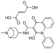 CAS#: 139094-69-2, endo-,1,2-dihydro-4-hydroxy-N-(8-methyl-8-azabicyclo(3.2.1)oct-3-yl)-2-oxo-1-phenyl-3-Quinolinecarboxamide (E)-2-butenedioate hydrate (1:1:2) (salt)
