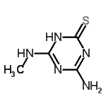 CAS 登录号：139117-36-5， 4-氨基-6-(甲基氨基)-1,3,5-三嗪-2(1H)-硫酮