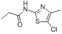 CAS#: 13915-79-2, 5-Chloro-4-Methyl-2-Propionamidothiazole