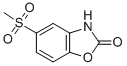 CAS 登录号：13920-98-4， 5-(甲基磺酰基)-2(3H)-苯并恶唑酮
