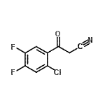 CAS#: 139218-69-2, 3-(2-Chloro-4,5-Difluorophenyl)-3-Oxopropanenitrile