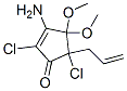 CAS#: 139219-57-1, 3-Amino-2,5-Dichloro-4,4-Dimethoxy-5-Prop-2-Enylcyclopent-2-En-1-One