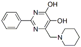 CAS 登录号：13922-47-9， 2-苯基-6-(哌啶甲基)-4,5-嘧啶二醇