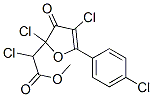 CAS#: 139266-55-0, Methyl 2-Chloro-2-[2,4-Dichloro-5-(4-Chlorophenyl)-3-Oxofuran-2-Yl]Acetate