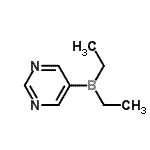 CAS 登录号：139298-13-8， 5-(二乙基硼基)嘧啶