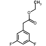 CAS 登录号：139368-37-9， 乙基(3,5-二氟苯基)乙酸酯