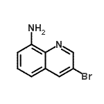 CAS#: 139399-67-0, 3-Bromo-8-Quinolinamine