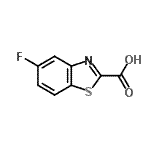 CAS#: 139425-47-1, 5-Fluoro-1,3-Benzothiazole-2-Carboxylic Acid