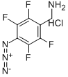CAS#: 139428-47-0, 4-Azido-2,3,5,6-Tetrafluoro-Benzenemethanamine Hydrochloride (1:1)