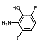 CAS 登录号：139548-98-4， 2-氨基-3,6-二氟苯酚