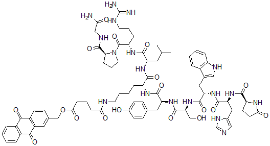 CAS#: 139570-70-0, Lhrh, Lysine(6)-Glutaryl-2-(Hydroxymethyl)Anthraquinone