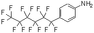 CAS 登录号：139613-90-4， 4-(十三氟己基)苯胺