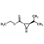 CAS 登录号：139618-65-8， 乙基(2S,3R)-3-异丙基-2-氮丙啶羧酸酯