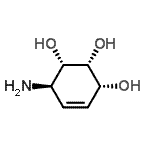 CAS#: 139626-79-2, (1S,2R,3R,6R)-6-Amino-4-Cyclohexene-1,2,3-Triol