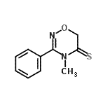 CAS#: 139698-07-0, 4-Methyl-3-Phenyl-4H-1,2,4-Oxadiazine-5(6H)-Thione
