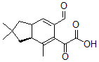 CAS 登录号：139748-98-4， 2-[(3aS)-6-甲酰基-2,2,4-三甲基-1,3,3a,7a-四氢茚-5-基]-2-氧代乙酸
