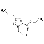 CAS 登录号：139756-15-3， 乙基1-乙基-3-丙基-1H-吡唑-5-羧酸酯