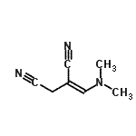 CAS 登录号：139768-34-6， (2Z)-2-[(二甲基氨基)亚甲基]丁二腈