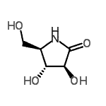 CAS 登录号：139877-36-4， (3S,4R,5R)-3,4-二羟基-5-(羟基甲基)-2-吡咯烷酮
