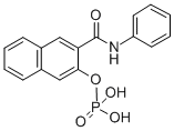 CAS 登录号：13989-98-5， N-苯基-3-(磷酰氧基)萘-2-甲酰胺