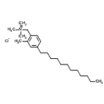 CAS#: 1399-80-0, (4-Dodecyl-2-Methylphenyl)-N,N,N-Trimethylmethanaminium Chloride
