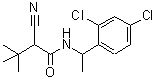 CAS 登录号：139920-32-4， 2-氰基-N-[1-(2,4-二氯苯基)乙基]-3,3-二甲基丁酰胺
